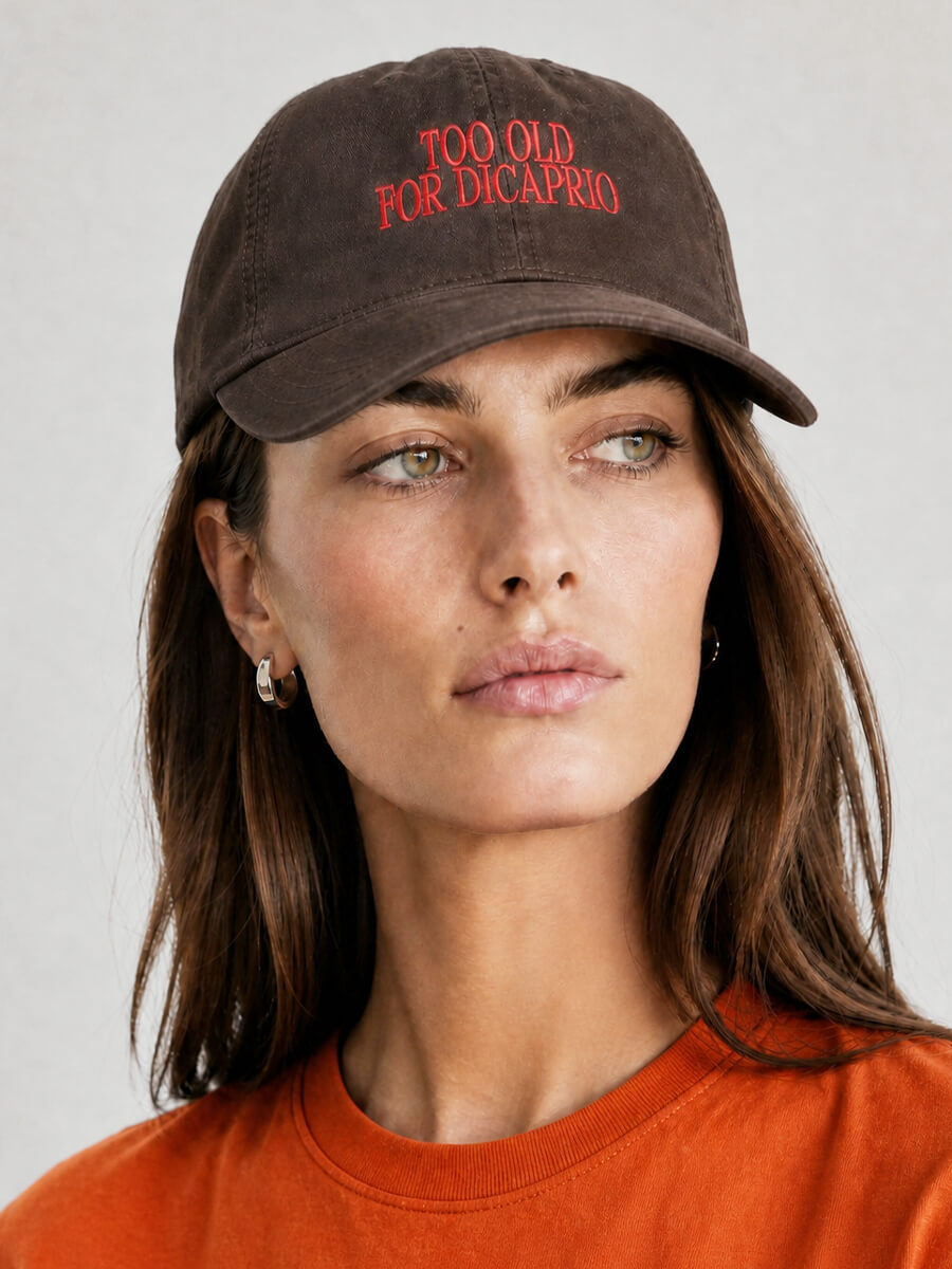 SUI AVA
Too Old for Dicaprio Cap - Brown