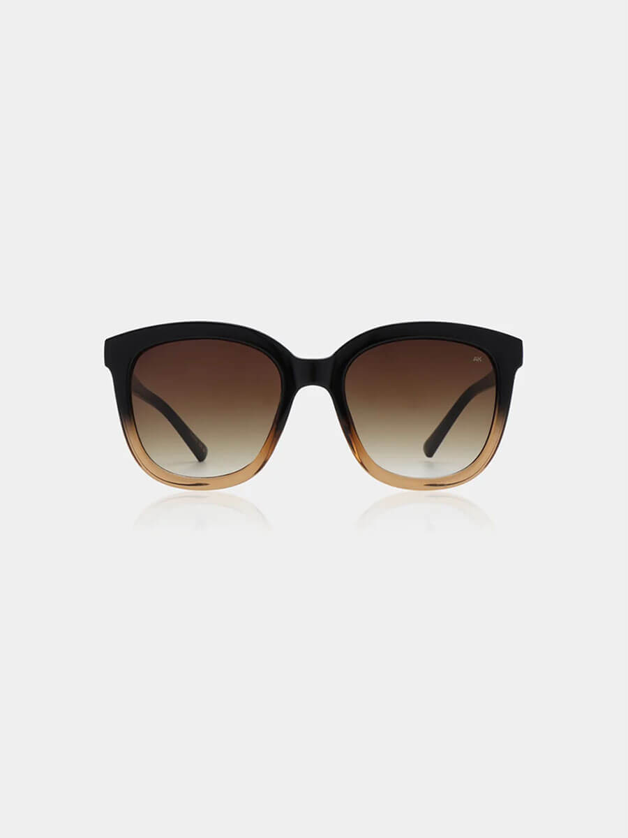 Billy Sunglasses - Black/Brown Transparent