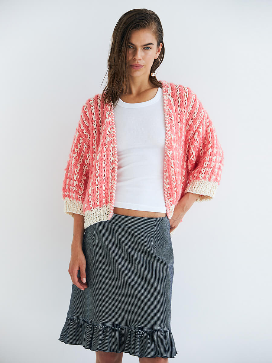 dawn x dare Annie Cardigan - Melon