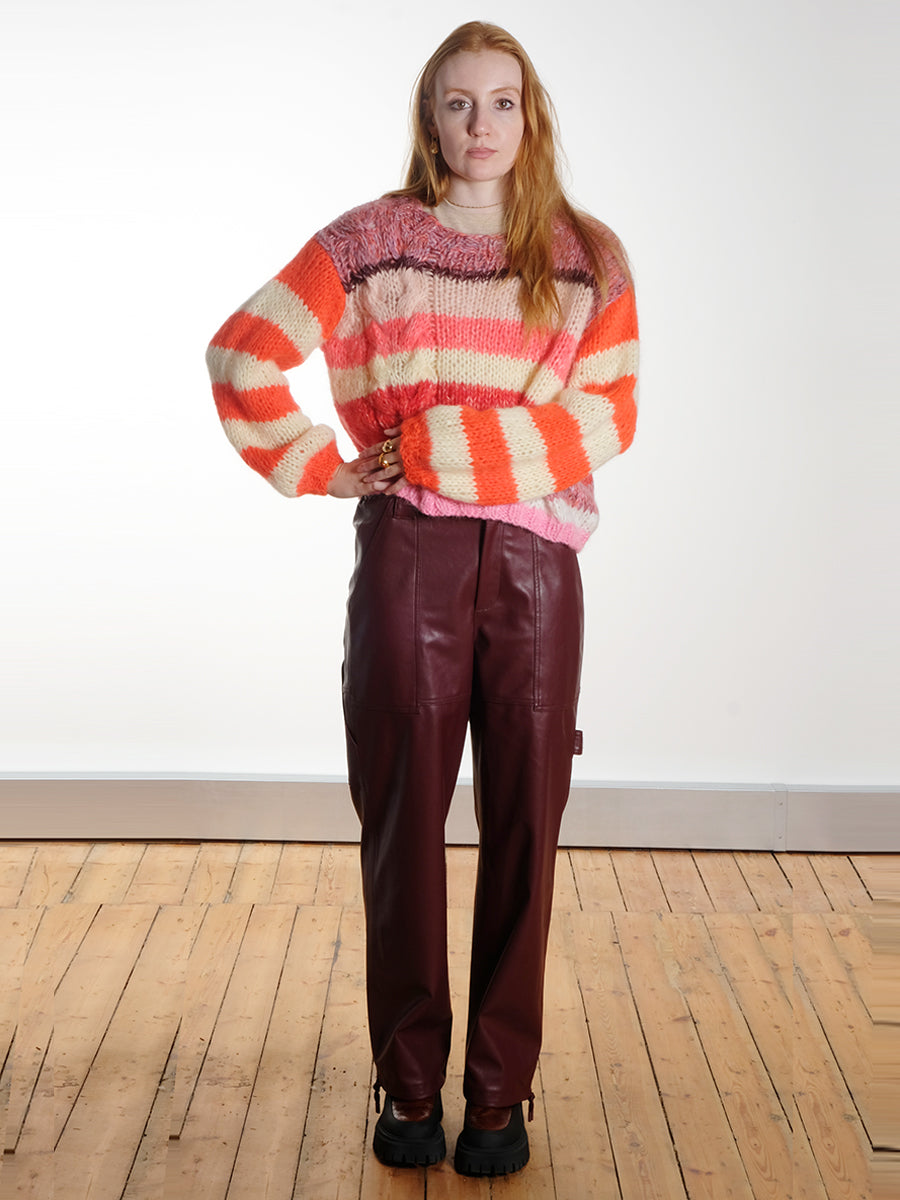 dawn x dare Beate Jumper - Red & Pink