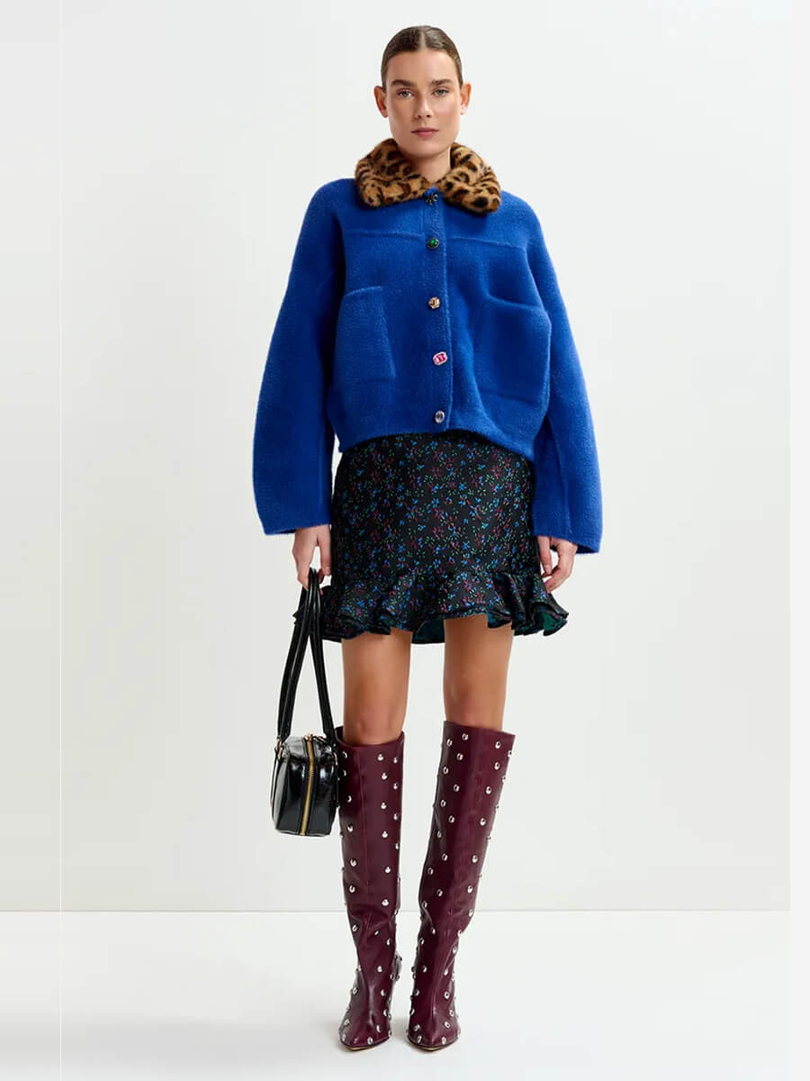 essentiel antwerp Intention Cardigan - Blue