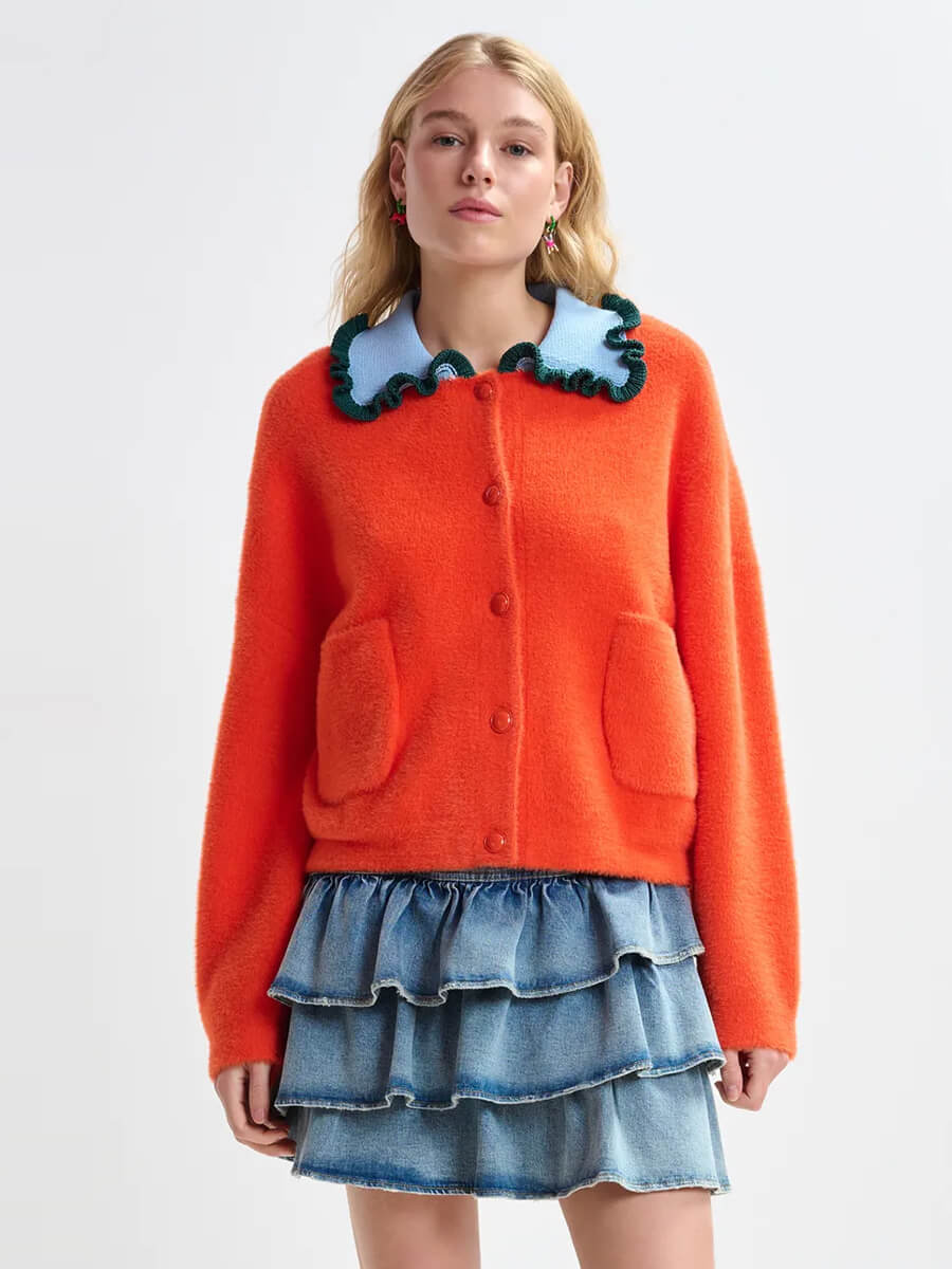 essentiel antwerp Jardener Knitted Cardigan