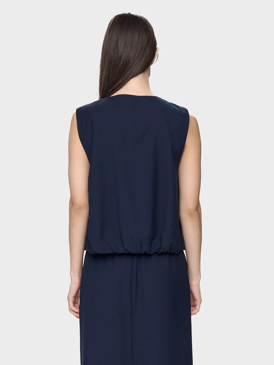 Numph Julia Vest - Dark Saphire