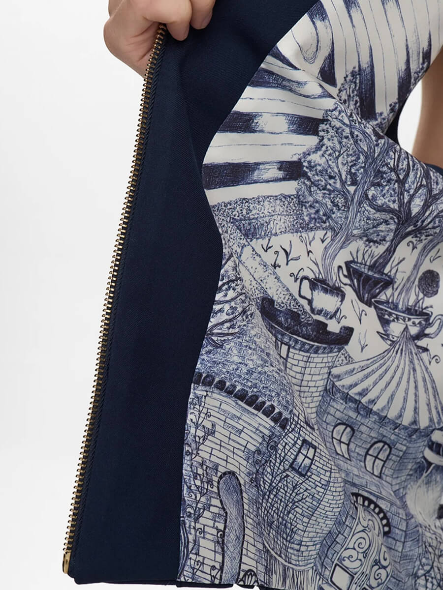 Numph Julia Vest - Dark Saphire