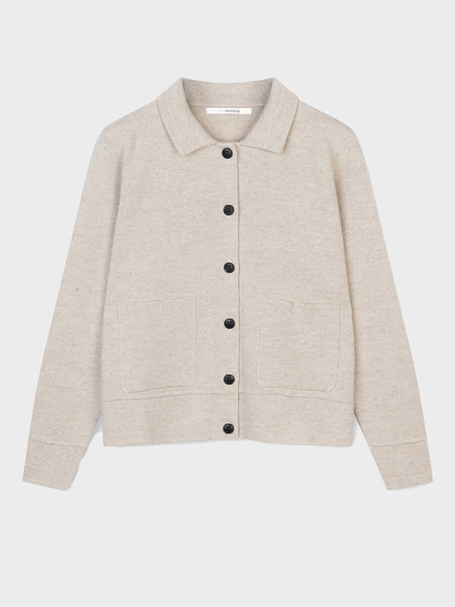 Sibin Linnebjerg.Kaja Cardigan - Light Sand