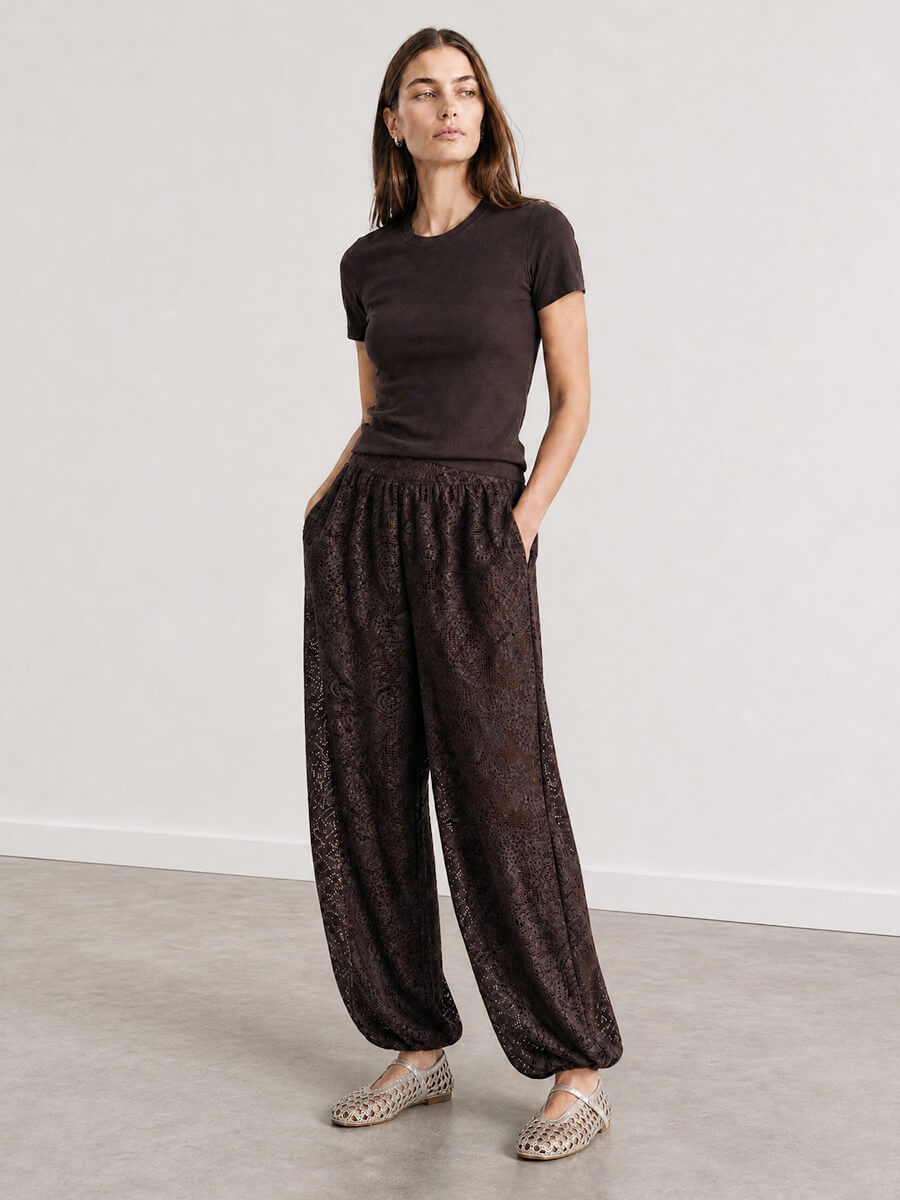 DAY BIRGER ET MIKKELSEN
Barbo Crochet Trousers - Coffee Bean
