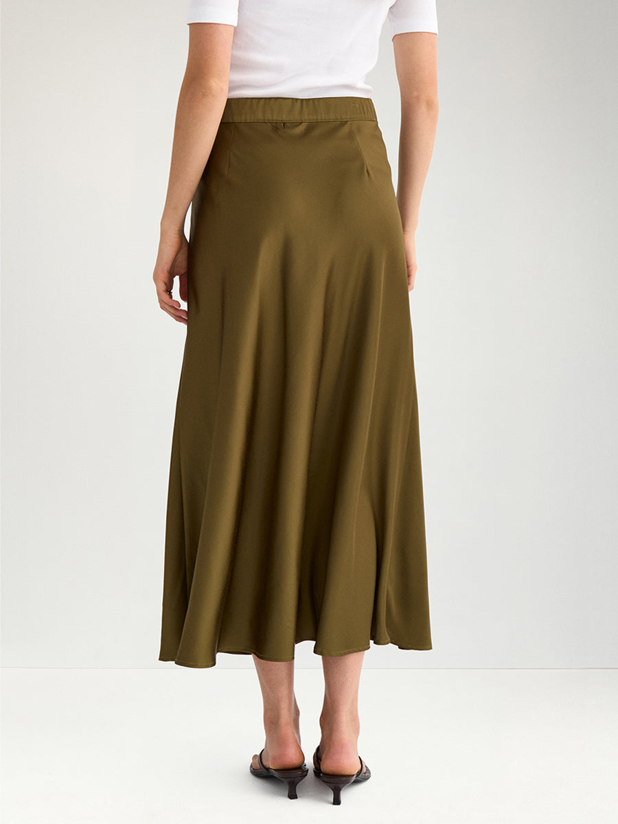 Nuamelia Skirt - Fir Green