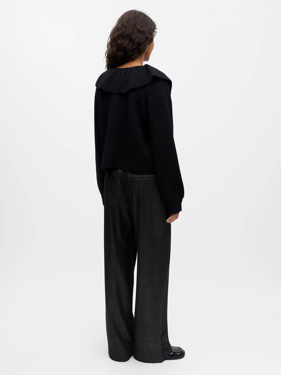 object Denisi Knitted Cardigan - Black