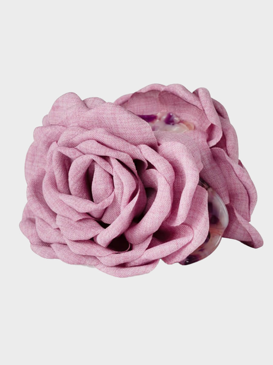 Sui Ava Rosa Hair Clip - Dusty Rose