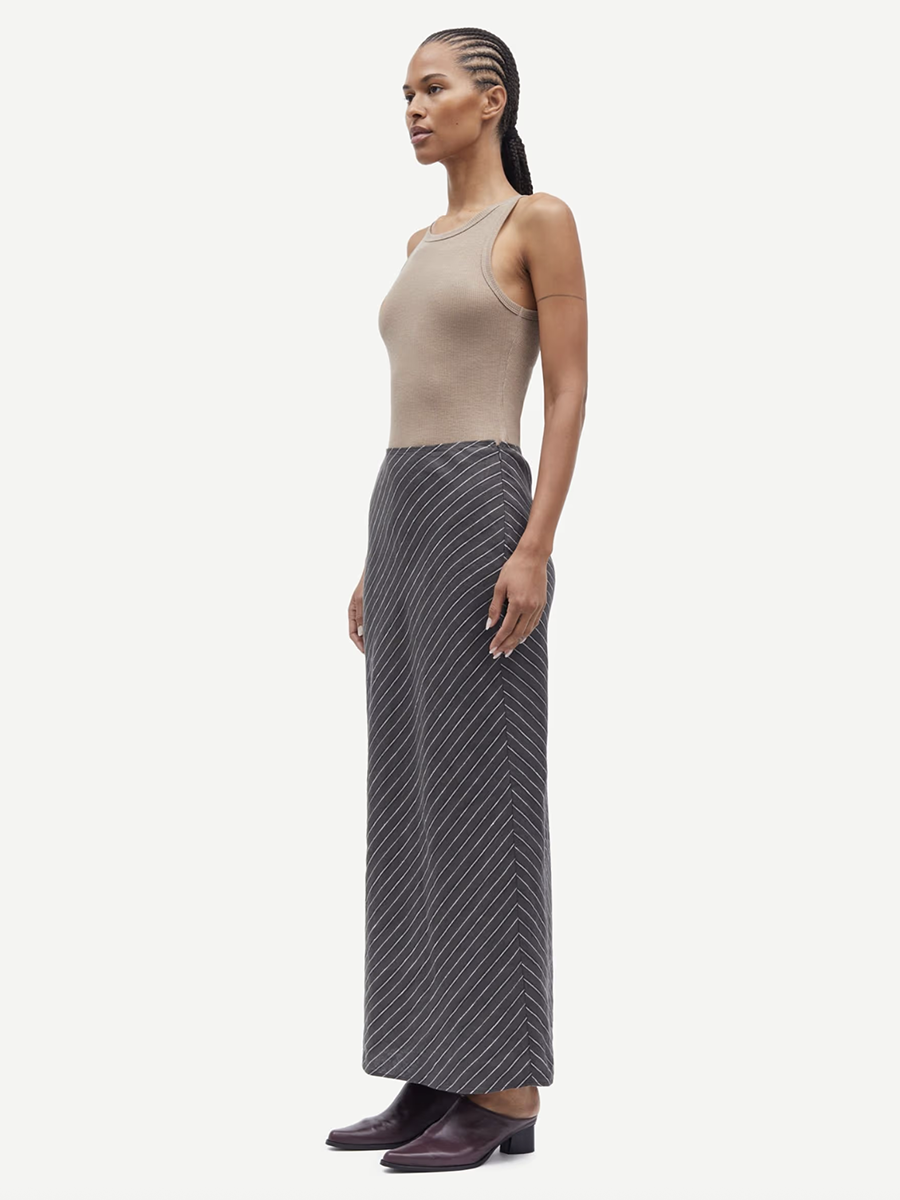 samsoe samsoe Saagneta Long Skirt - Beluga St