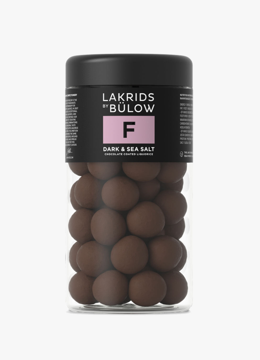 Lakrids F Dark And Sea Salt Liquorice