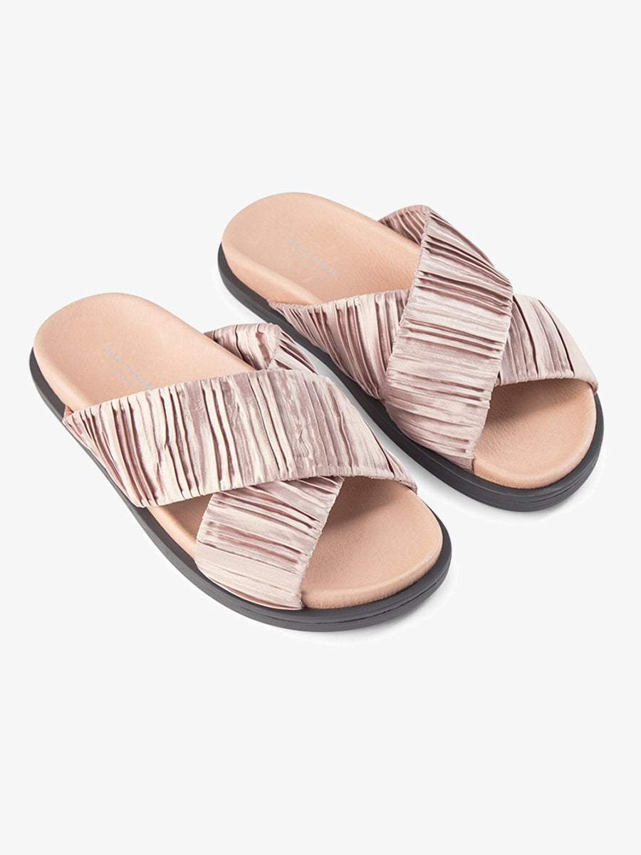 Shoe the Bear Ivy Cross Sandal - Nude