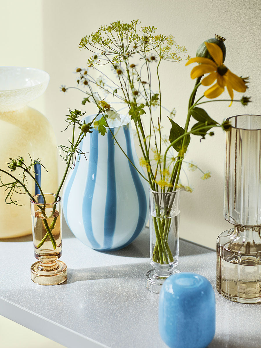 Broste Copenhagen - Petra Glass Vase Large - Clear