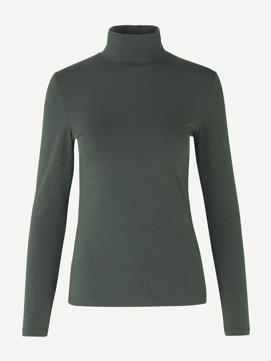 Samsoe Samsoe Ester Rollneck - Darkest Spruce