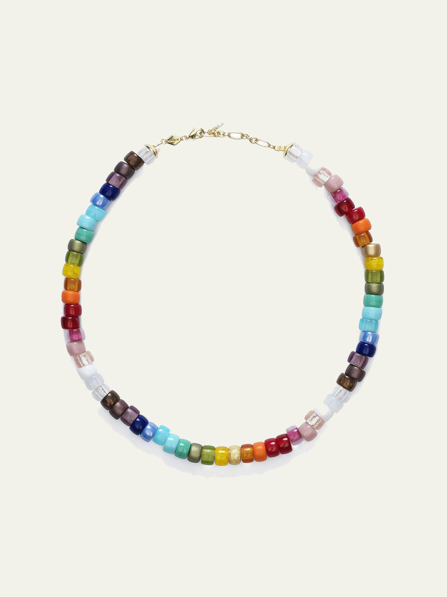 Anni Lu Big Nuanua Necklace - Rainbow