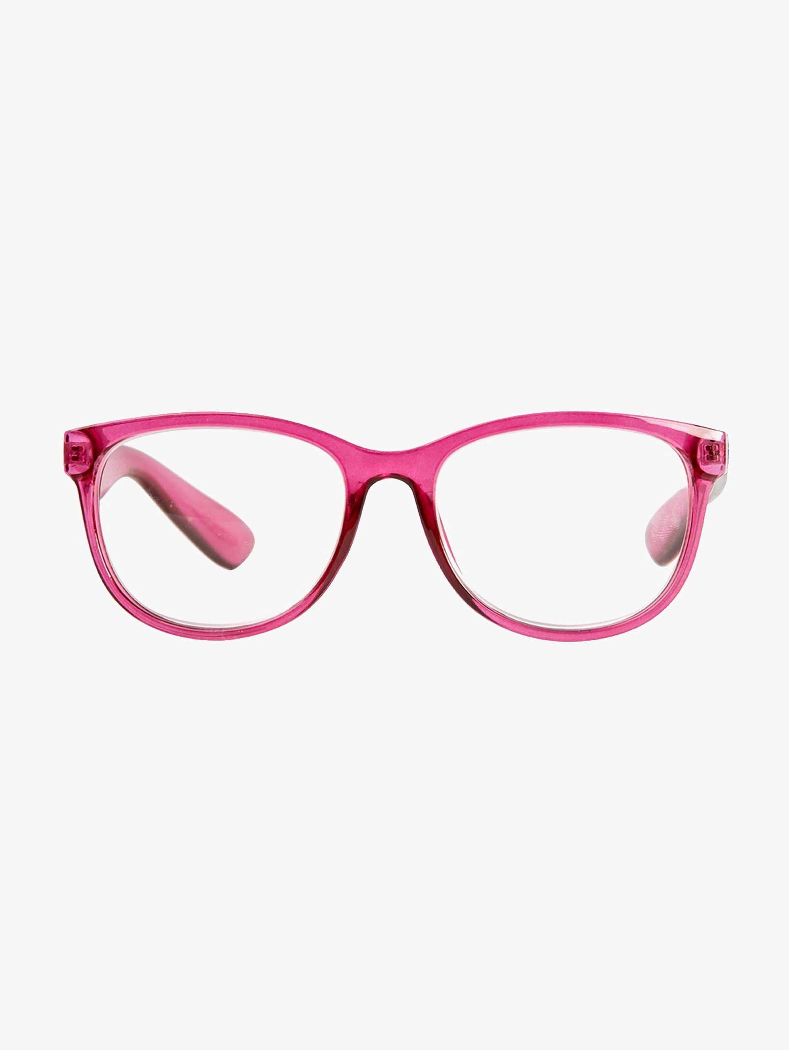 Thorberg Julia Reading Glasses - Transparent Red