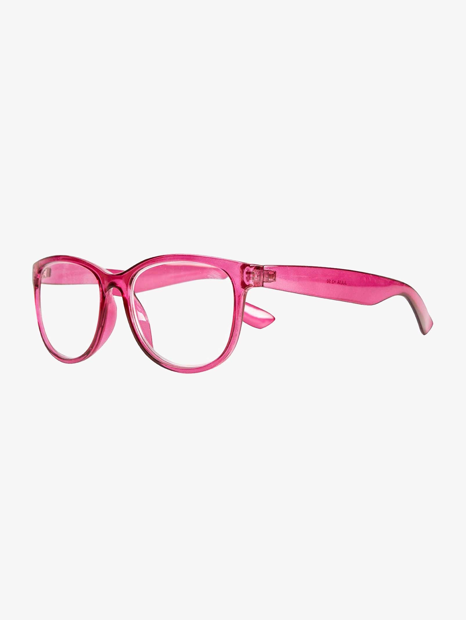 Thorberg Julia Reading Glasses - Transparent Red