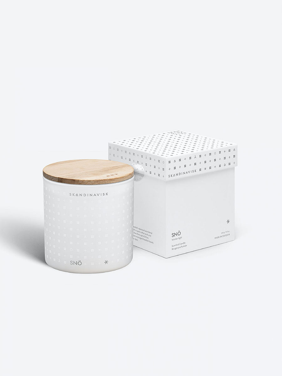 skandinavisk-scented candle - sno