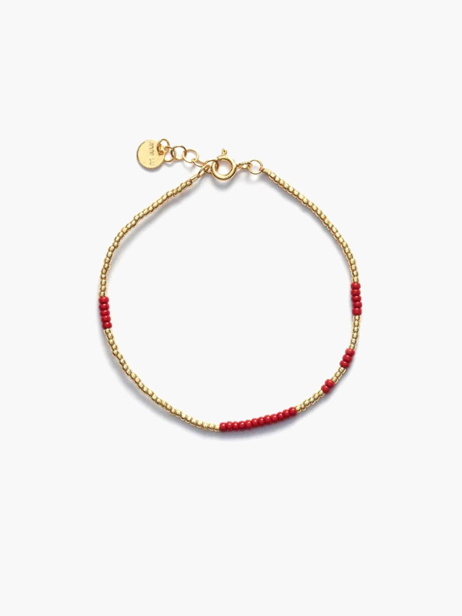 Anni Lu Asym Bracelet - Burgundy