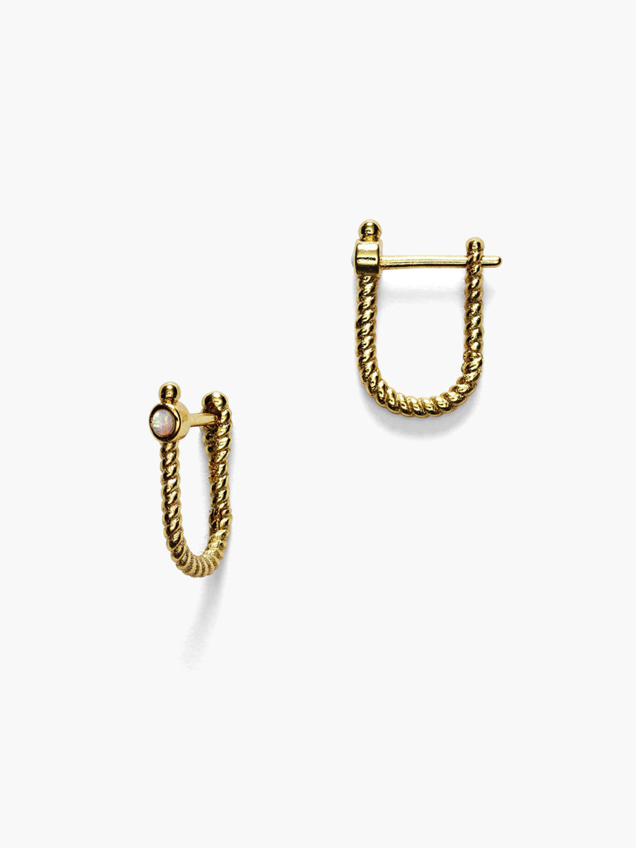 Anni Lu-Golden Rope Earring-wild-swans.com