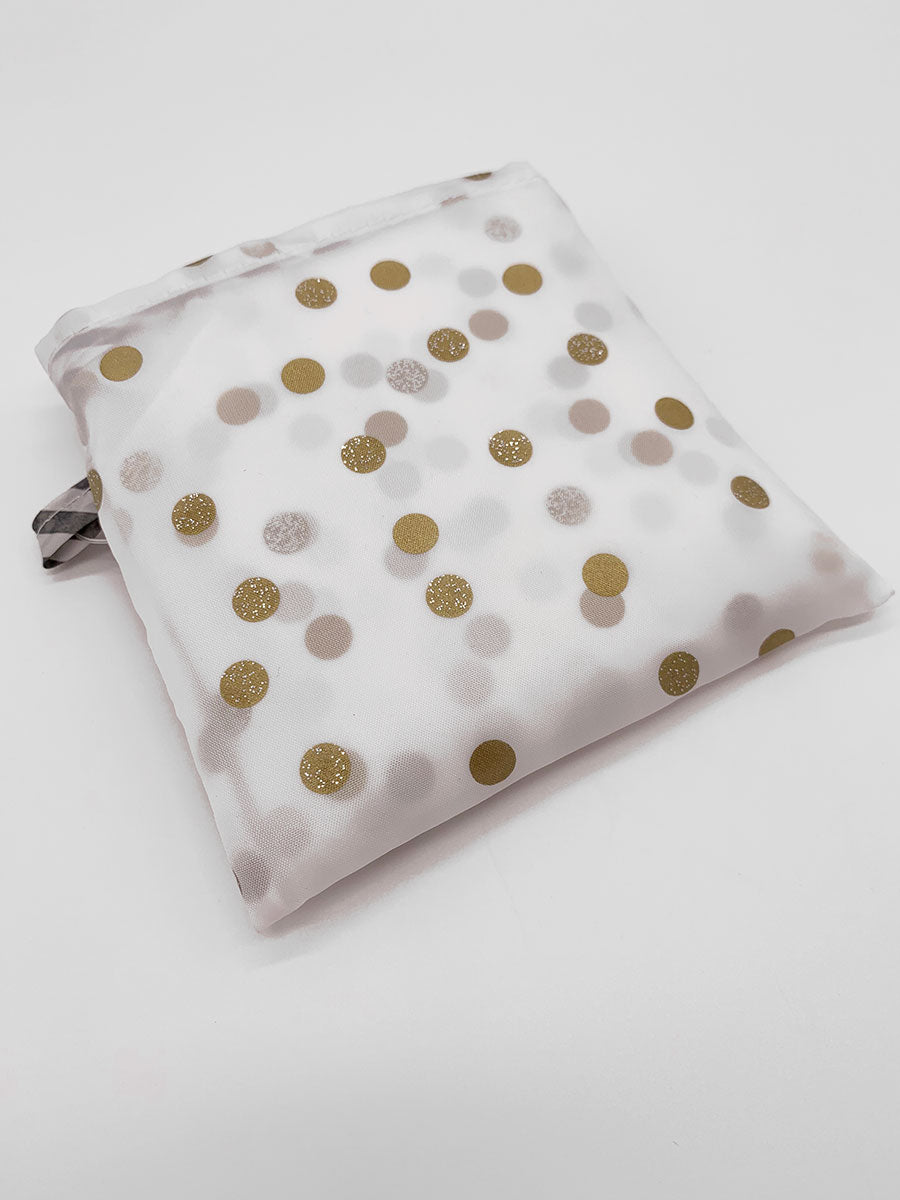 Artebene Reuseable Dotty Shopping Bag - White