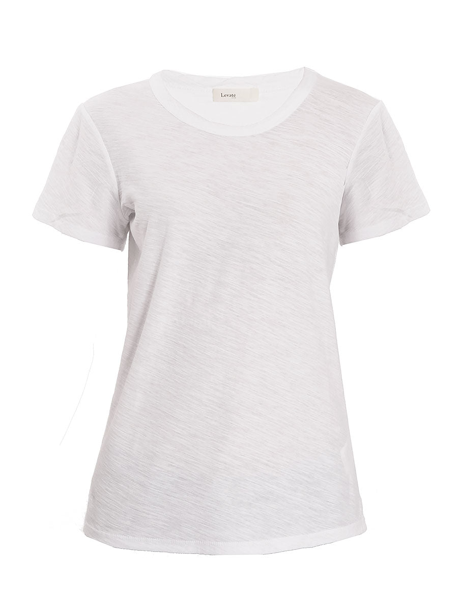 Levete Room Any1 Crew Neck Tshirt - White