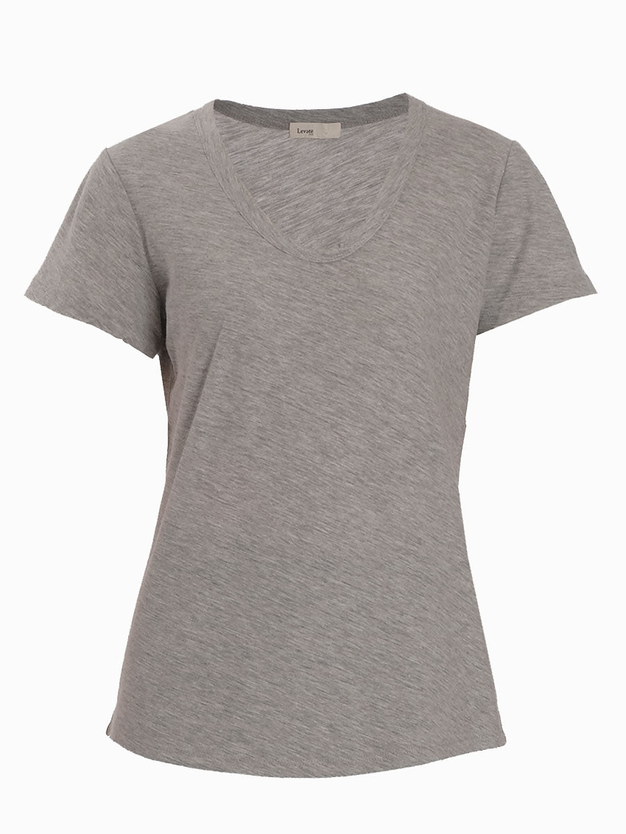 Levete Room Any1 Crew Neck Tshirt - Grey