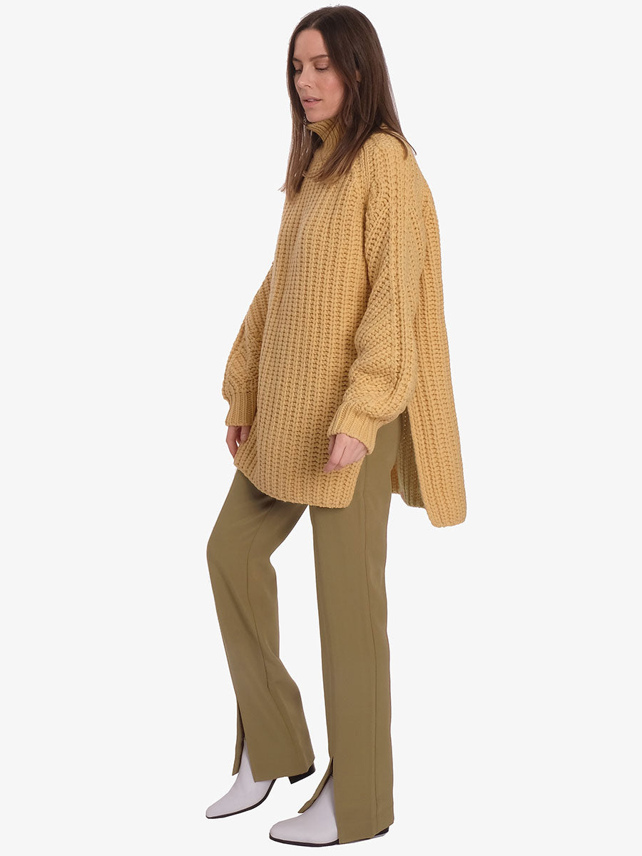 Samsoe Samsoe Marion Trousers - Green Khaki