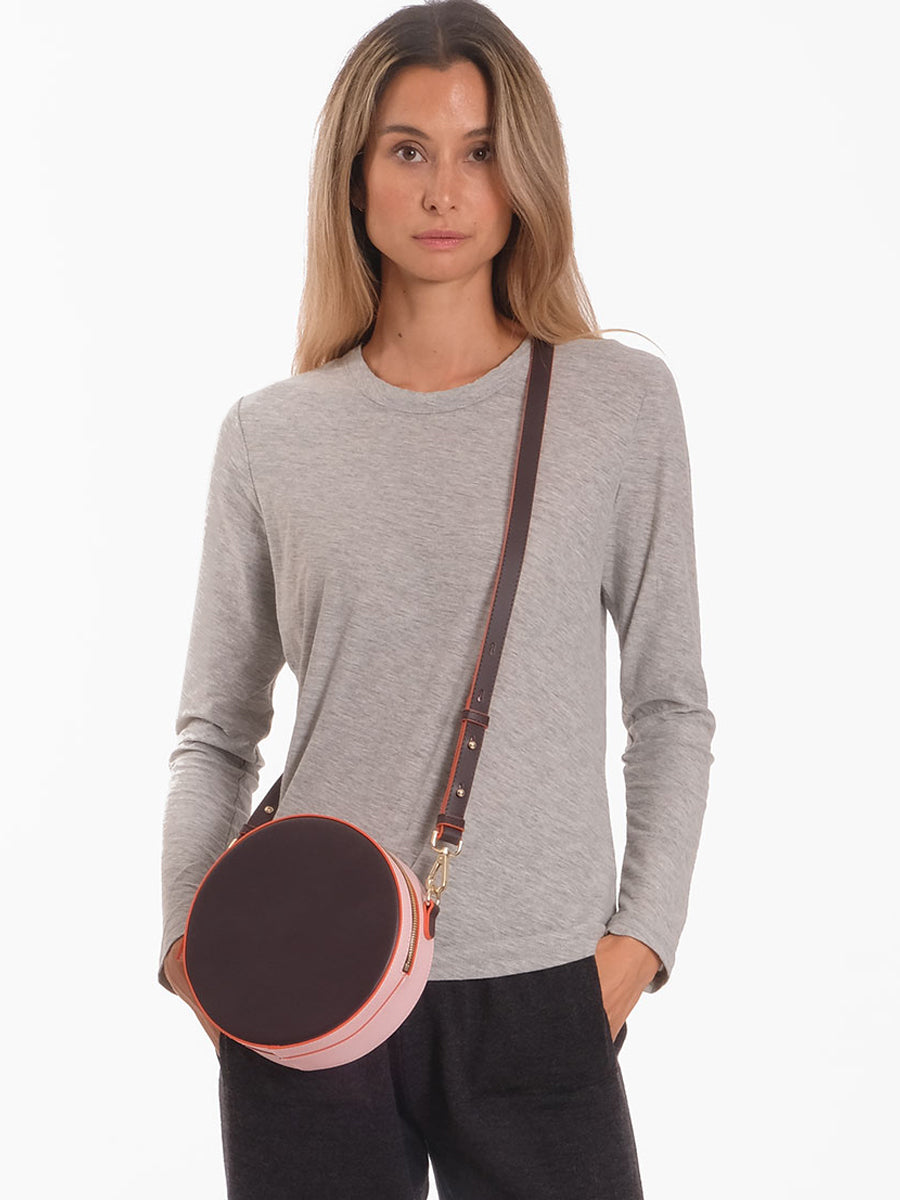 Levete Room Any3 Long Sleeve Crew Neck T - Grey