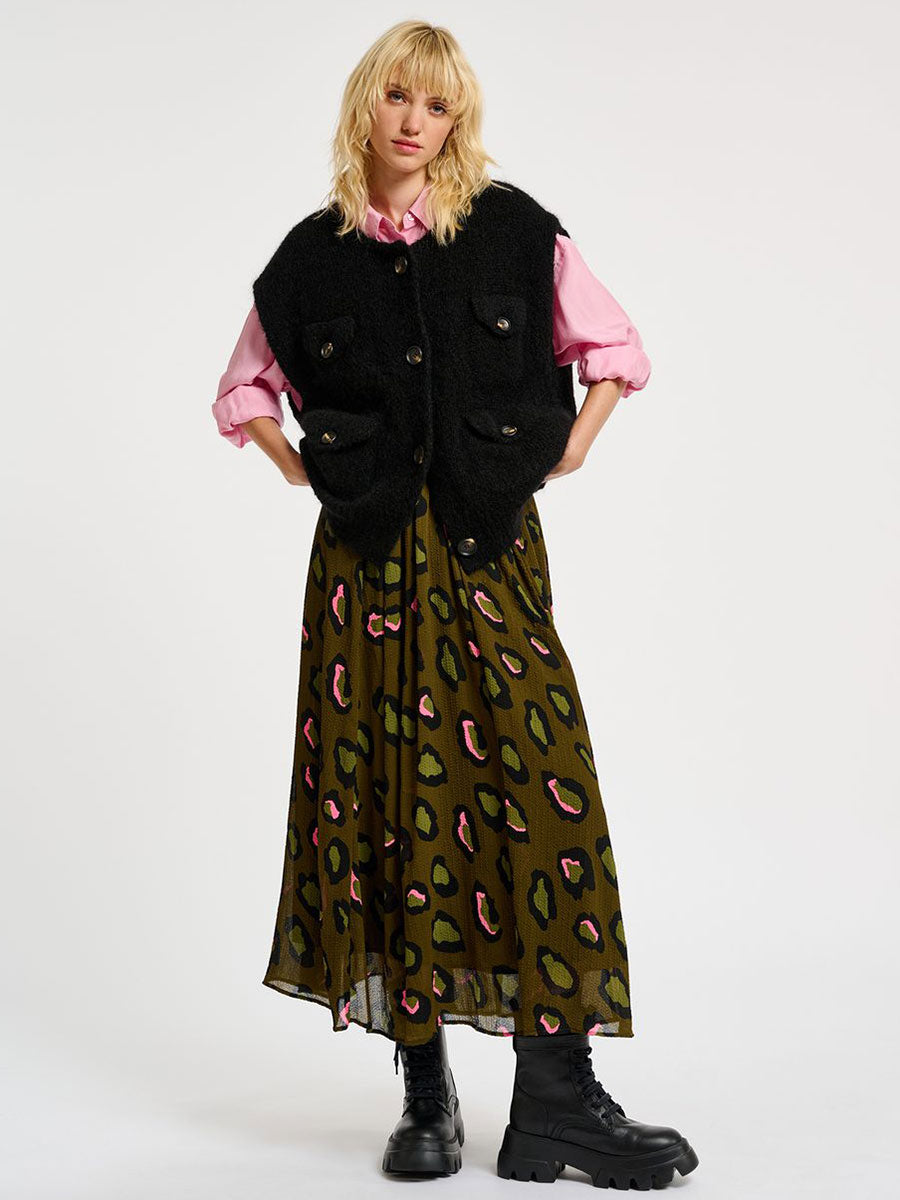 Essentiel Antwerp Camo Skirt