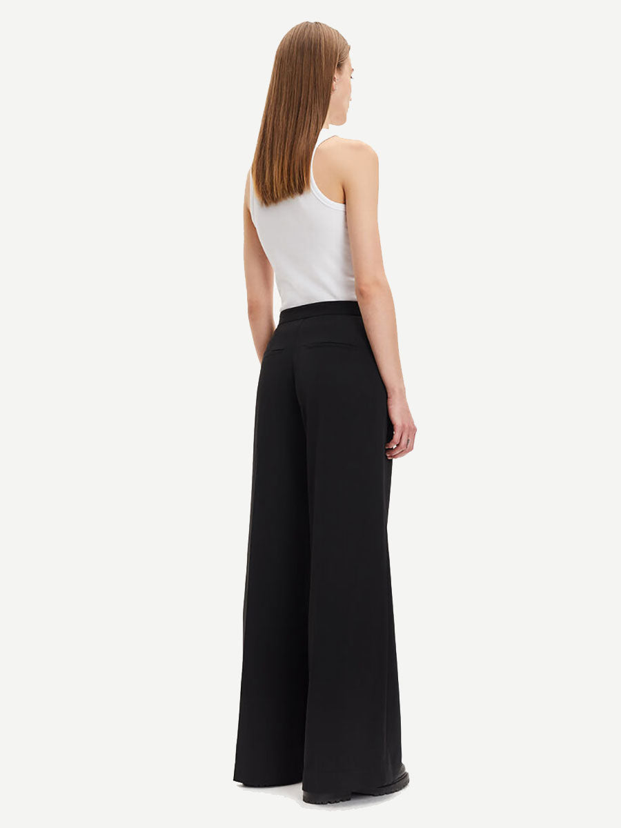 samsoe-samsoe-collot trousers - black