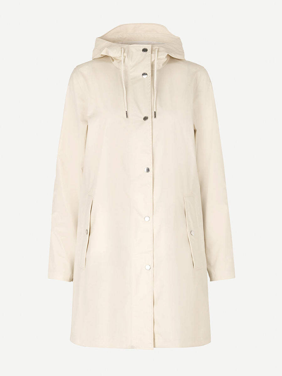 Samsoe Samsoe Stala Raincoat - Warm White