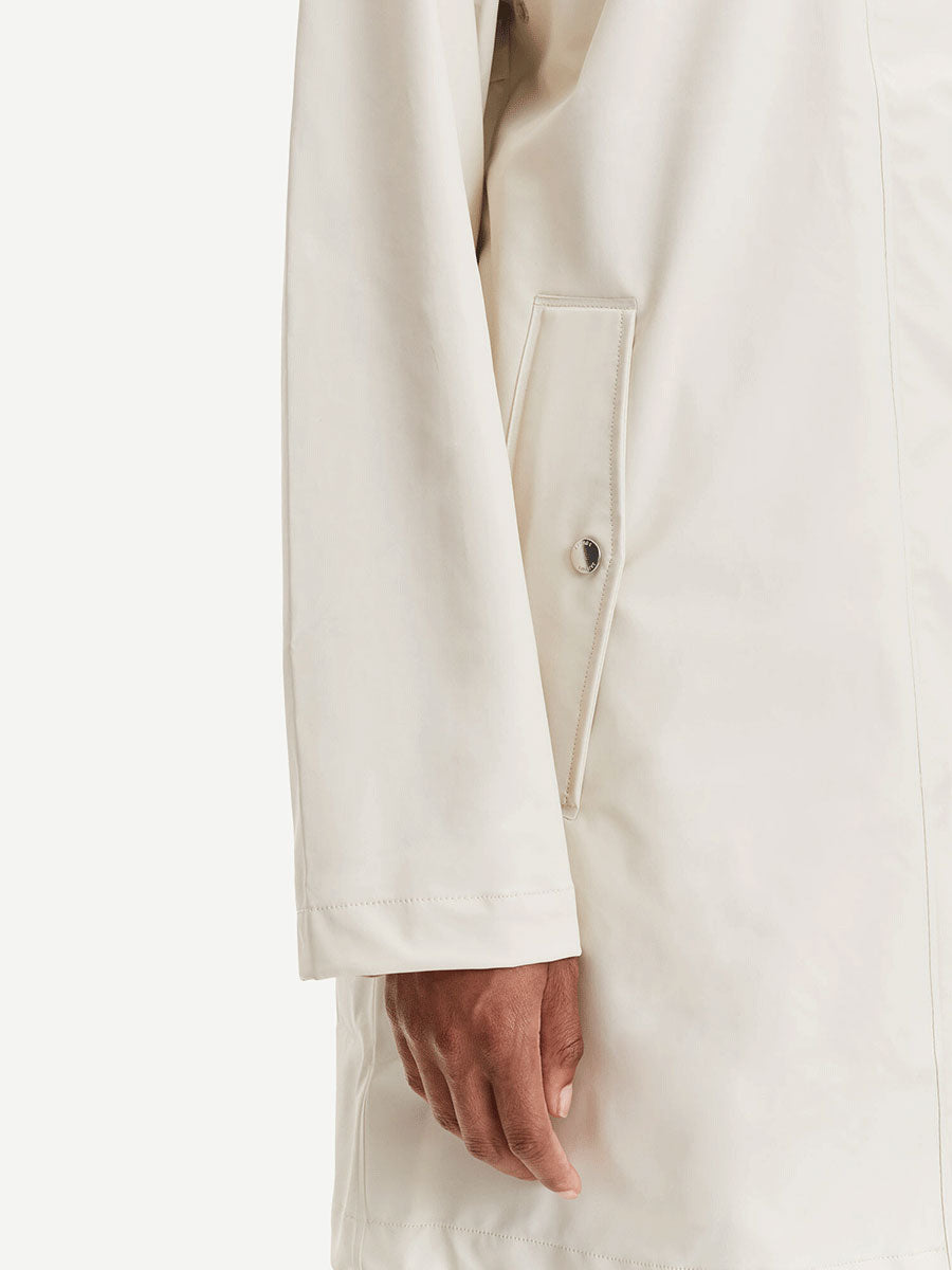 Samsoe Samsoe Stala Raincoat - Warm White