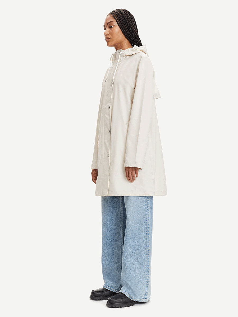 Samsoe Samsoe Stala Raincoat - Warm White