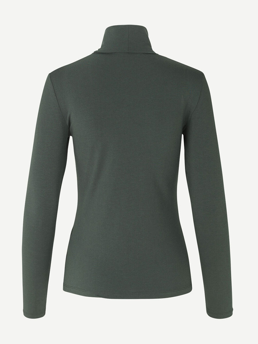 Samsoe Samsoe Ester Rollneck - Darkest Spruce