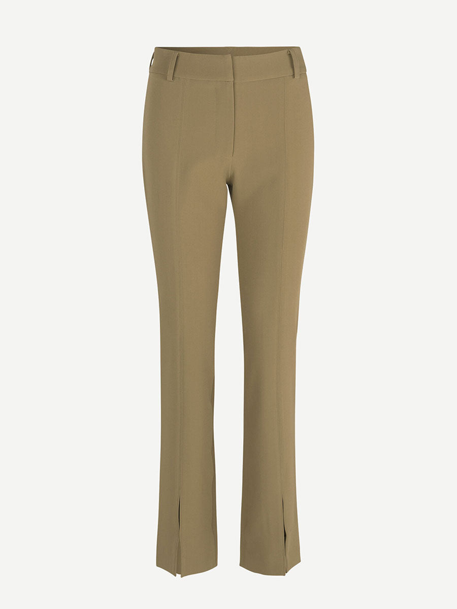 Samsoe Samsoe Marion Trousers - Green Khaki
