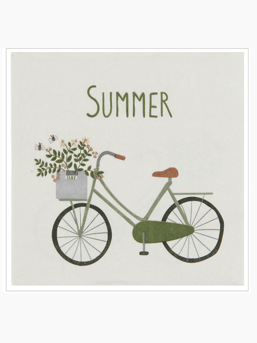 Ib Laursen Summer Bicycle Napkins