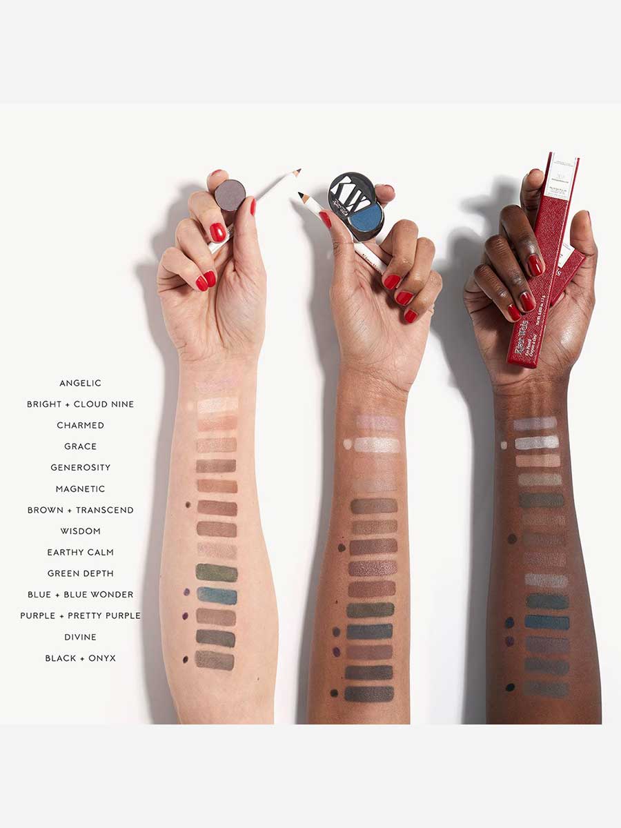 Kjaer Weis Eye Shadow and Eye Pencil Chart