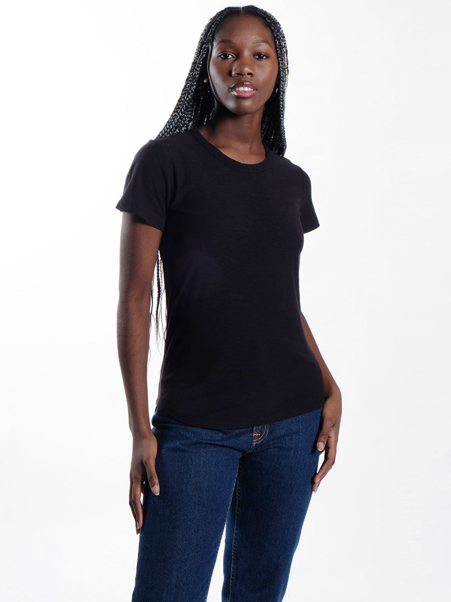 Levete Room Any1 Crew Neck T-Shirt - Black