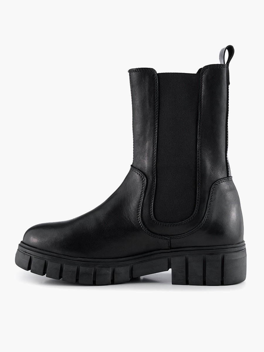 Shoe the Bear Rebel Chelsea High Leg Boots - Black