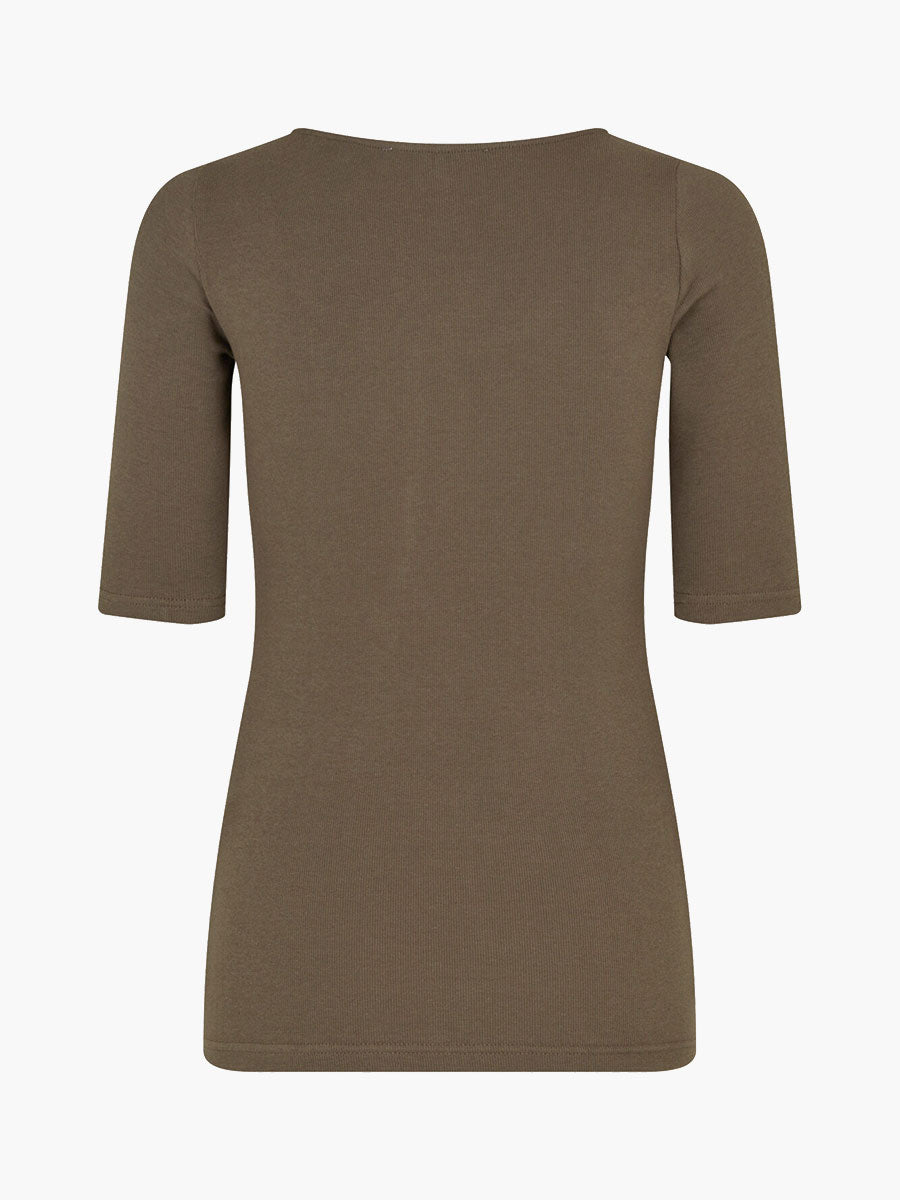 Samsoe Samsoe Alexa Tee - Crocodile