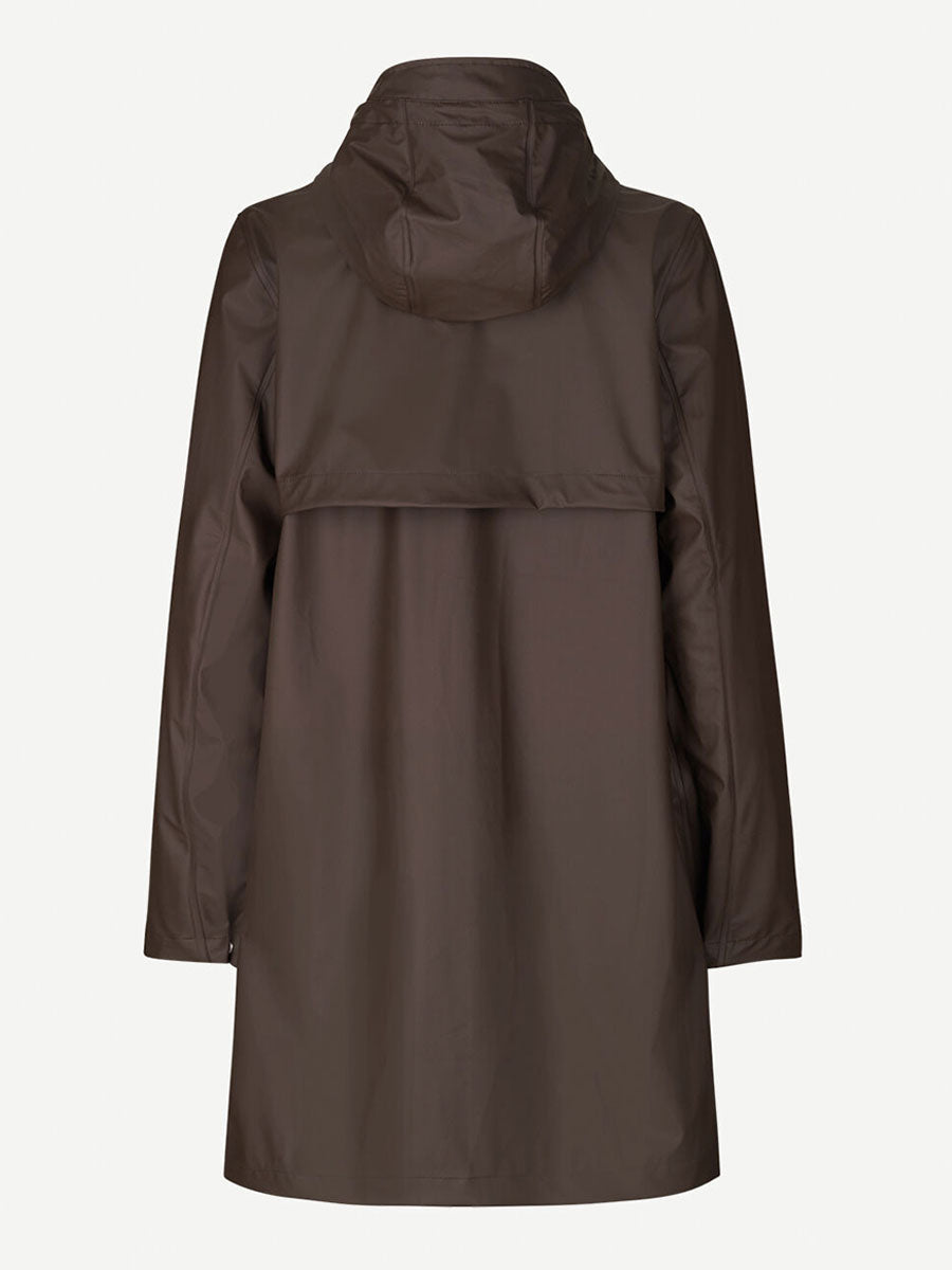 Samsoe Samsoe Stala Raincoat - Mole