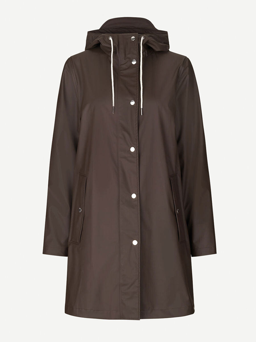 Samsoe Samsoe Stala Raincoat - Mole