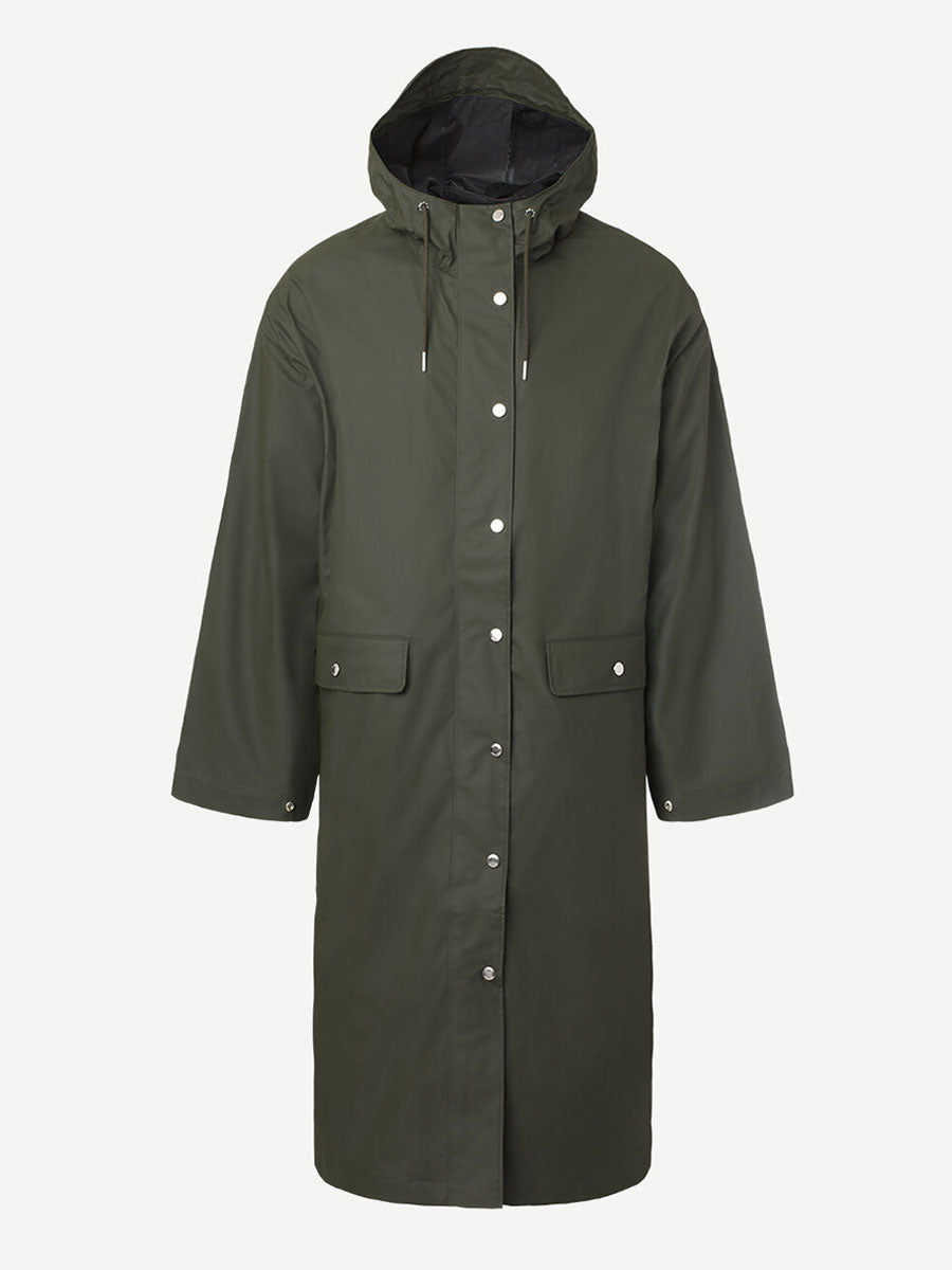 Samsoe Samsoe, Stala Long Raincoat - Rosin