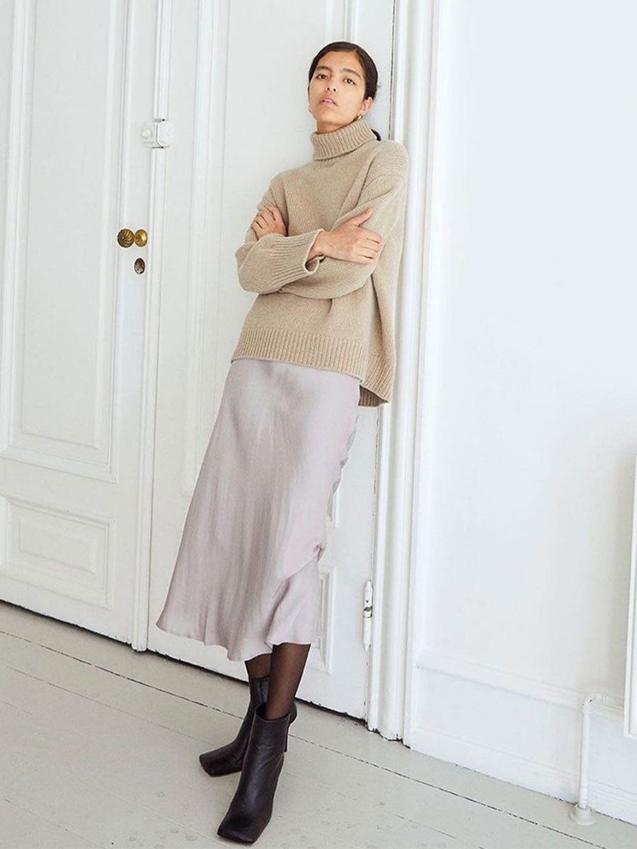 leveteroom-perla 4 skirt - ash