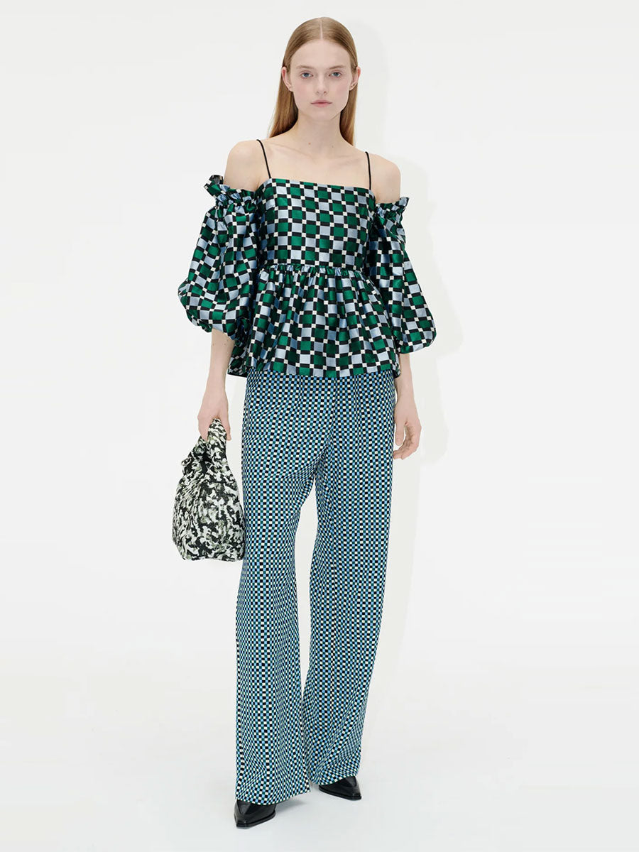 Stine Goya Marc Pants - Mini Check