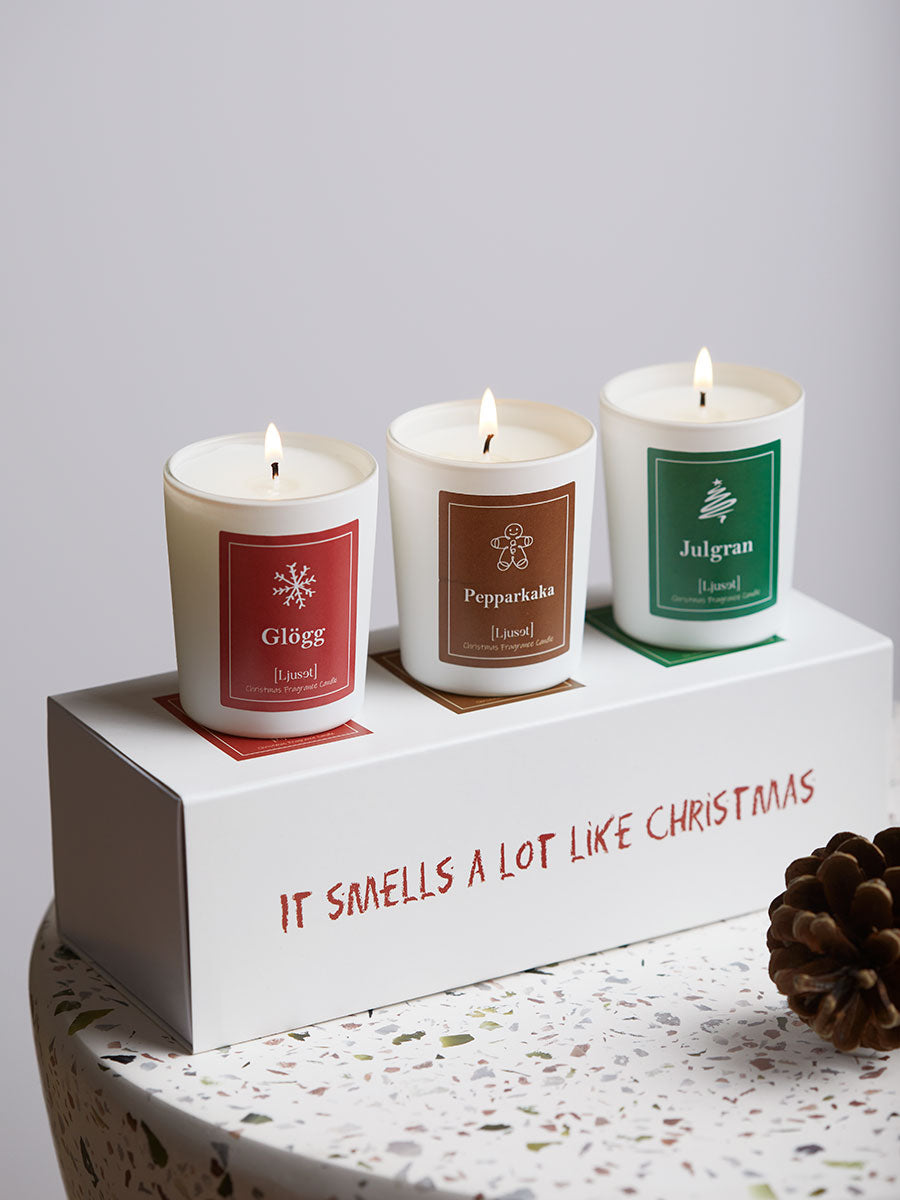 Nordic Christmas Candle Box