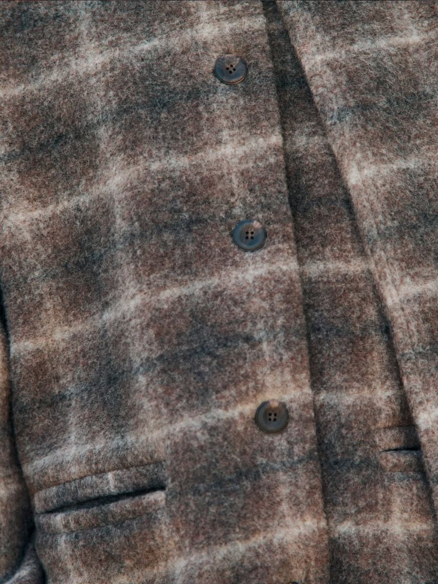 Maise Scarf Jacket - Carafe Check