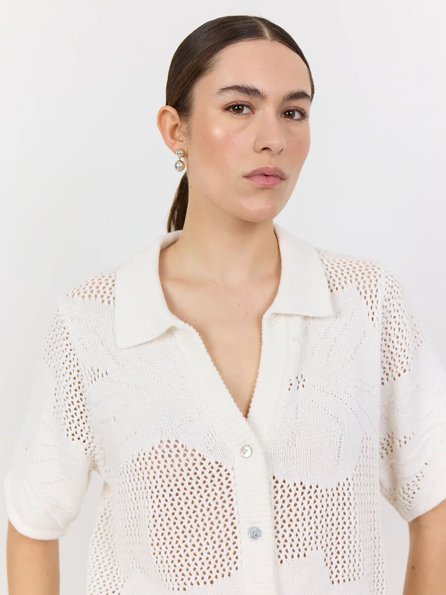 Levete Room - LR-Lian 1 Shirt - Off White