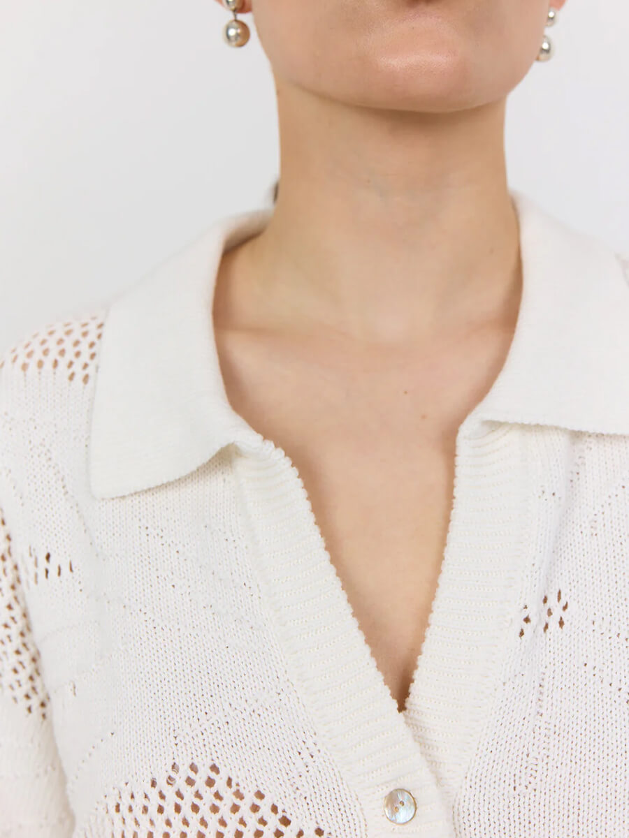 Levete Room - LR-Lian 1 Shirt - Off White